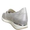 SUSST WOMENS SLIP ON LOAFER - SILVER